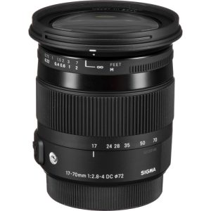 Lente Sigma 17-70mm f/2.8-4 DC Macro OS HSM Para Canon EF