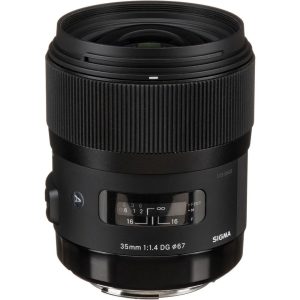 Lente Sigma 35mm F/1.4 Dg Hsm Linha Art Para Canon