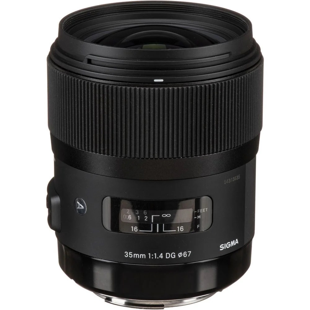 Lente Sigma 35mm F/1.4 Dg Hsm Linha Art Para Canon
