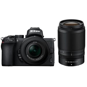 Camera Nikon Z50 16-50mm F/3.5-6.3 Vr + 50-250mm F/4.5-6.3