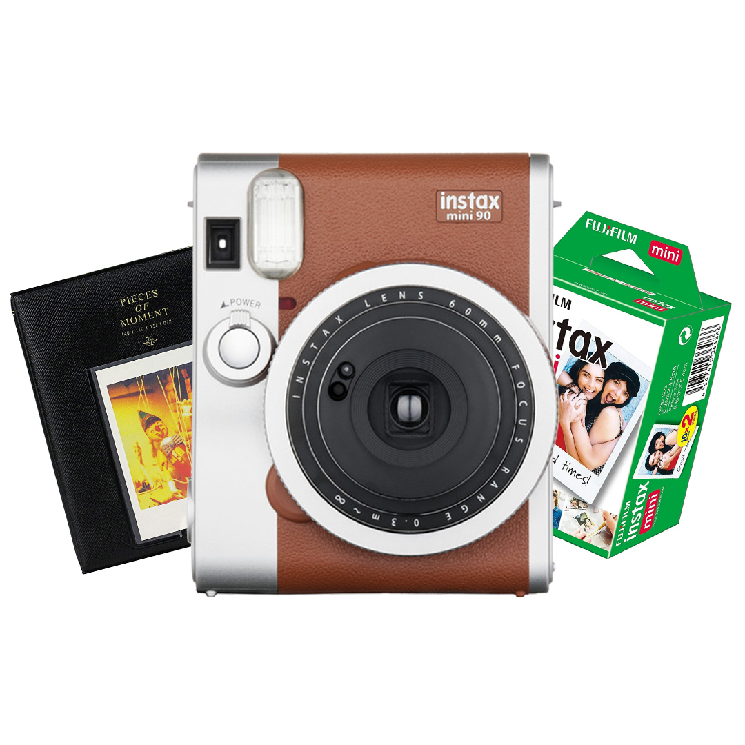 Câmera Fujifilm Instax Mini 90 Neo Classic – Marrom