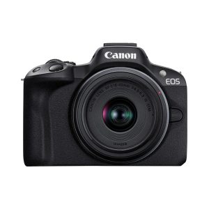 Câmera Canon Eos R50 Mirrorless Com 18-45mm Rf – Preto