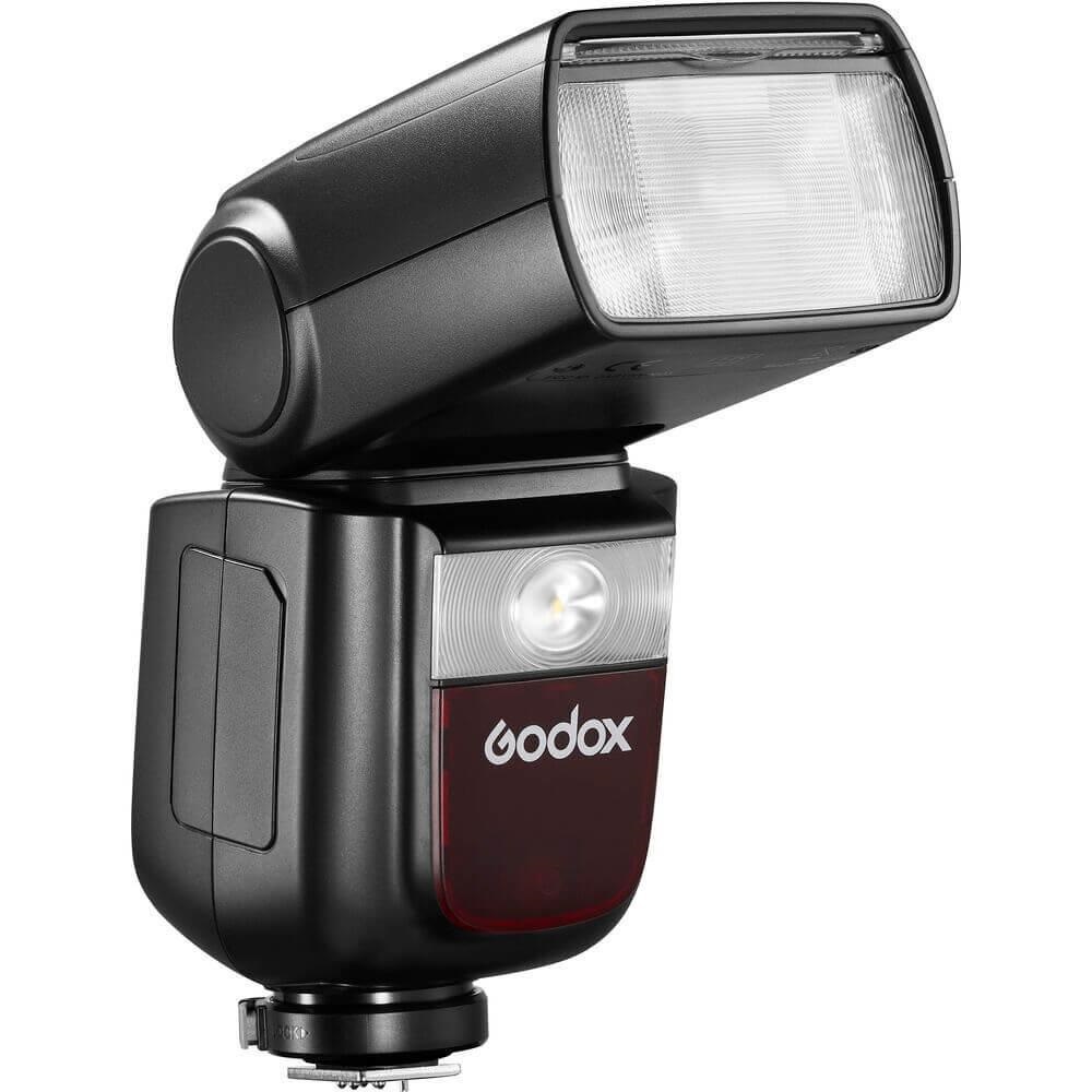 Flash Speedlite Com Bateria Godox V860III Para Canon