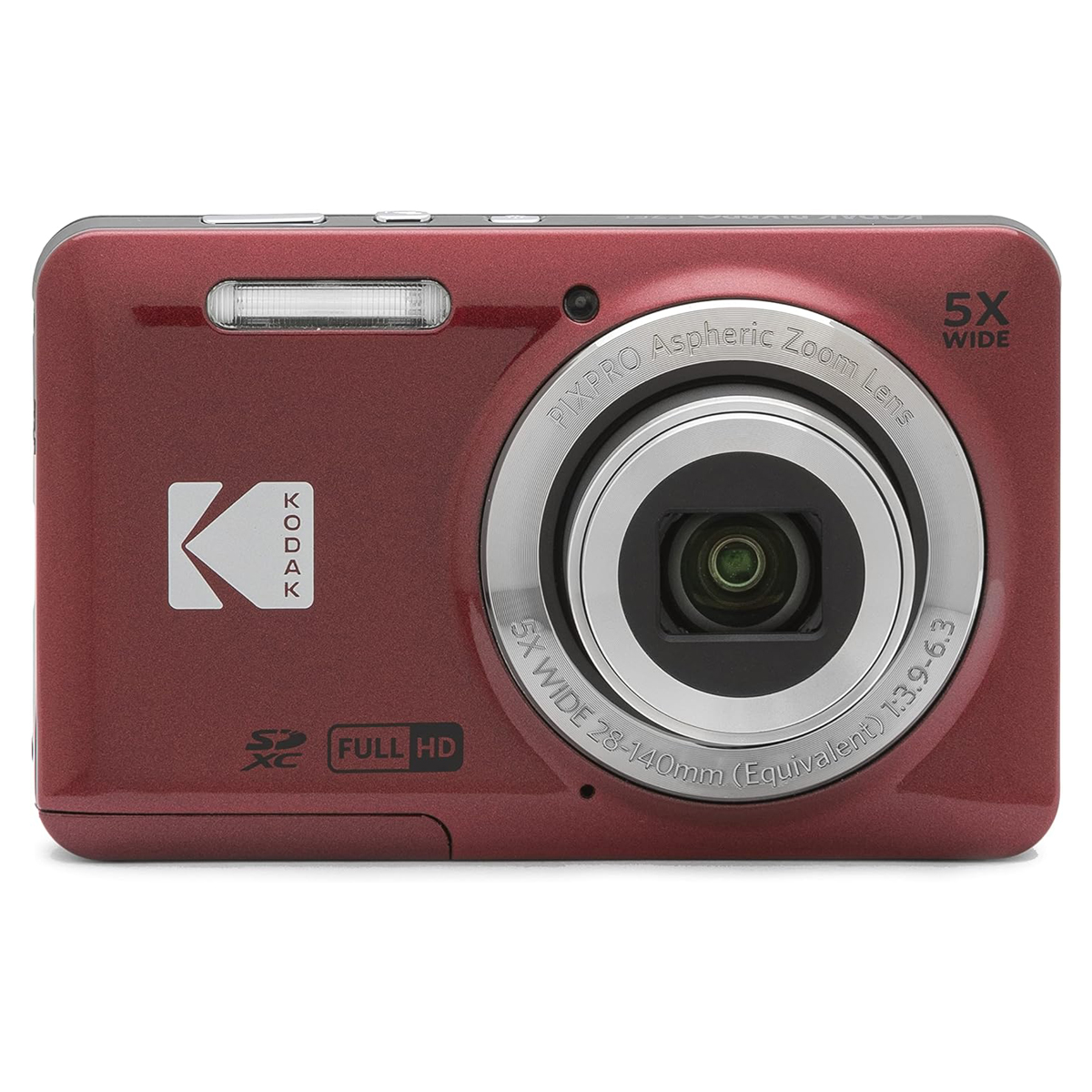 Câmera Digital Kodak Pixpro FZ55 – Vermelha
