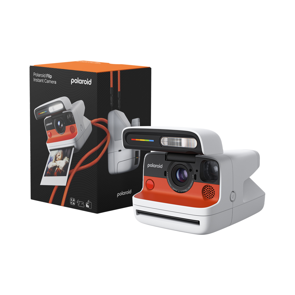 Câmera Instantânea Polaroid Flip – Branco
