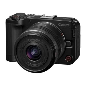 Câmera Canon EOS R50 V com RF-S14-30mm Mirrorless
