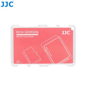 Case Para Cartão de Memória SD e Micro SD JJC MCH-SDMSD6