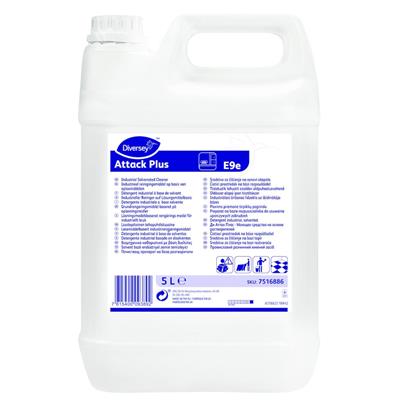 Attack Plus E9e 5L – Detergente industrial à base de solventes