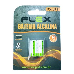 Bateria Alcalina Flex 1.5V/ Tipo N LR1