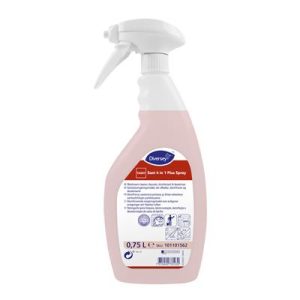 TASKI Sani 4 in 1 Plus Spray  – Detergente para limpeza, desincrustação, desinfeção e desodorização de casas de banho