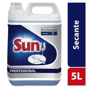 Sun PF Secante 5L – Agente auxiliar de enxaguamento, adequado para máquinas de lavar louça de uso doméstico.