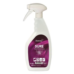 Detergente Desinfetante de Superfícies Diversey Sure Cleaner