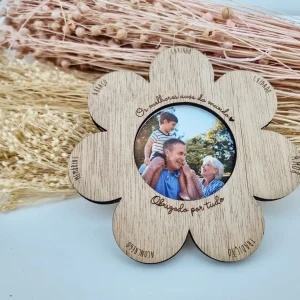 Moldura Íman formato flor