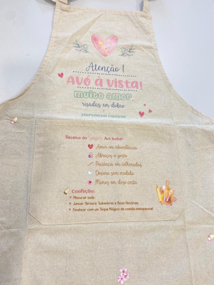 Avental personalizado