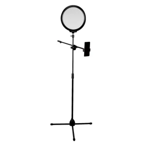 Iluminador Ring Light Greika FL-12RF Lives, Maquiagem, Youtuber