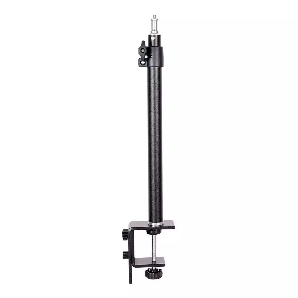 Suporte de Mesa Parafuso 1/4 CM-50 Greika Para Câmeras, Iluminadores, Celular