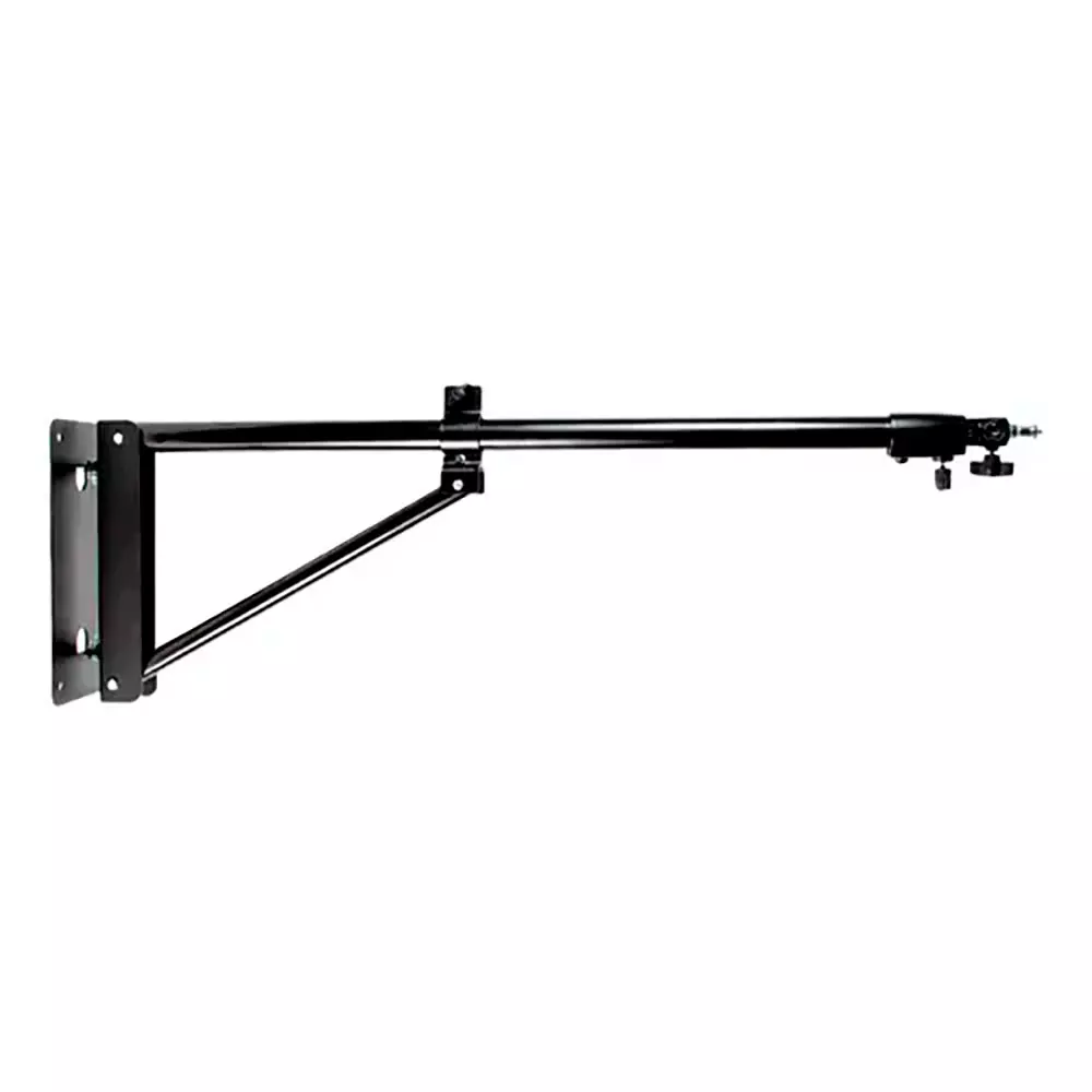 Suporte de Parede ou Teto 180cm para Iluminadores e Flash Fotográfico Greika WT818