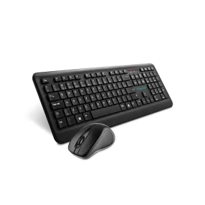 Combo Movitec Mouse e Teclado Sem Fio OTCW-01 Preto