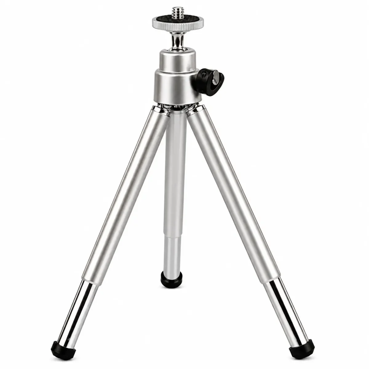 Mini Tripé De Mesa P/ Câmeras Compactas E Webcam Greika 21cm