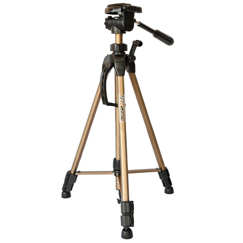 Tripé em Alumínio Weifeng Wt3730 C/ Manopla Suporta 3kg Até 152 Cm
