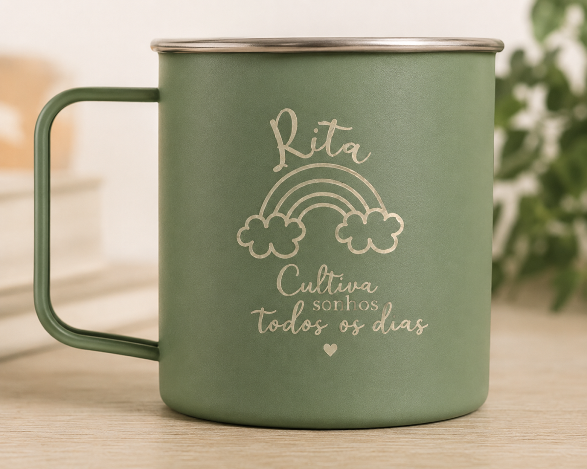 Caneca Metálica