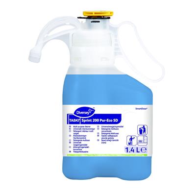 TASKI Sprint 200 Pur-Eco SD 1.4L – Detergente multiusos em SmartDose®
