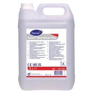 Suma Med Rinse Plus CE 5L – Secante ácido de remolha para instrumentos cirúrgicos